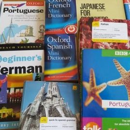 A collection of Foreign languages dictionaries